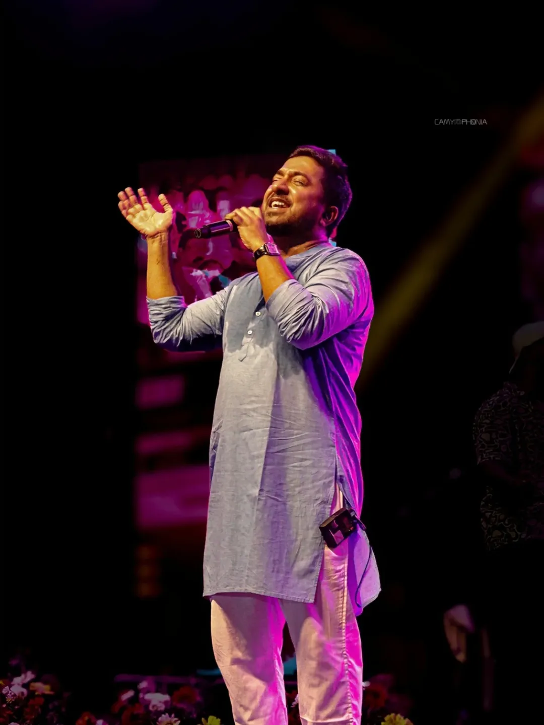 Vineeth Sreenivasan on Stage